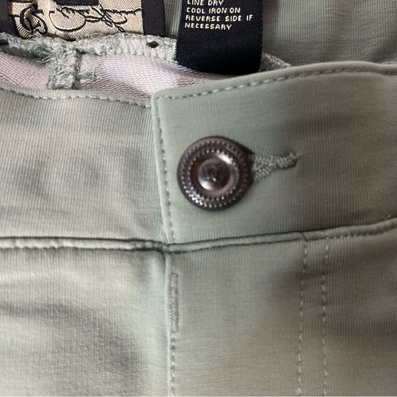 Diane Gilman Knit Flex STRETCH Skinny Jegging Jeans, Moss Green Size 5X NEW! - Picture 9 of 15